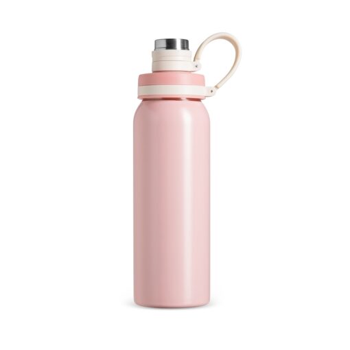 Garrafa Personalizada Inox 800Ml - Rosa SPX-19062-ROS/BCO
