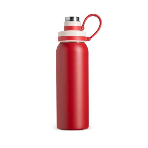 Garrafa Personalizada Inox 800Ml - Vermelho SPX-19062-VM/BCO