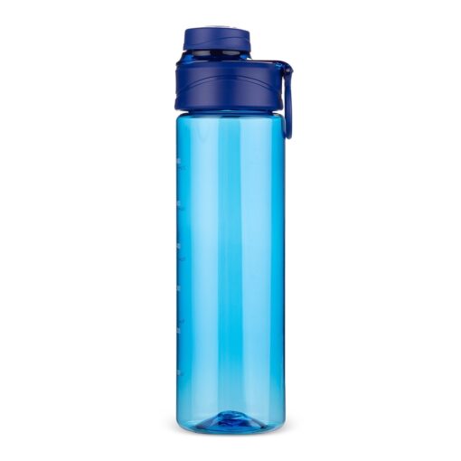 Garrafa Promocional Plástica 700Ml na cor azul