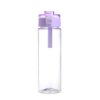 Garrafa Personalizada Plástica 750Ml - Transparente/Roxo