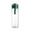 Garrafa Personalizada Plástica 750Ml - Transparente/Verde