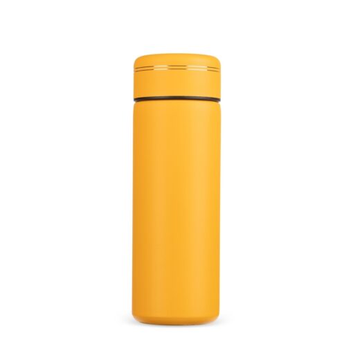 Garrafa Personalizada Inox 300Ml - Amarelo | Brindes Brasil