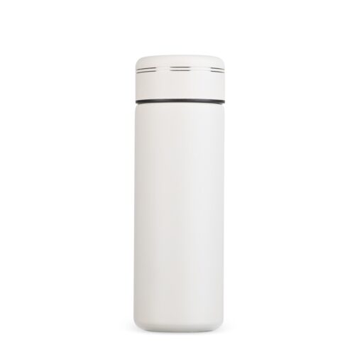 Garrafa Personalizada Inox 300Ml - Branco | Brindes Brasil