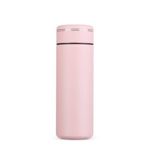Garrafa Personalizada Inox 300Ml - Rosa | Brindes Brasil