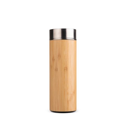 GARRAFA TÉRMICA 350ML SPX-19153-BMB NA COR BAMBU