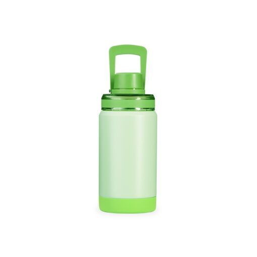 Garrafa Personalizada Para Empresas Térmica 400Ml na cor verde