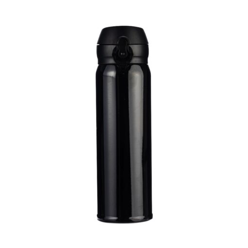 Garrafa Personalizada Inox 450Ml - Preto/Branco SPX-E@02112-PRE/PRE