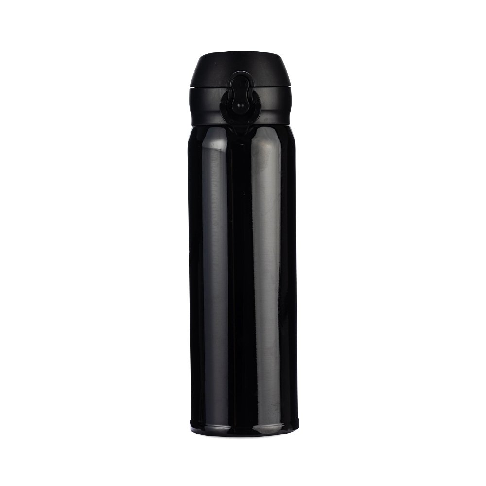 GARRAFA TÉRMICA 450ML SPX-E@02112-PRE/PRE NA COR PRETO