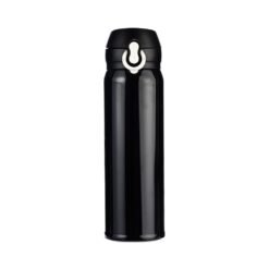 GARRAFA TÉRMICA 450ML SPX-E@02112-PRE/BCO NA COR PRETO