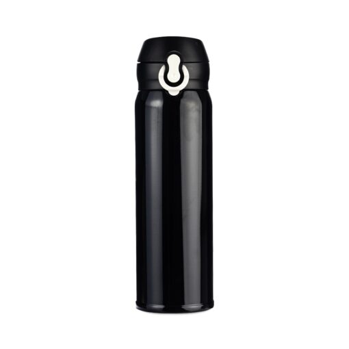 Garrafa Personalizada Inox 450Ml - Preto/Branco SPX-E@02112-PRE/BCO