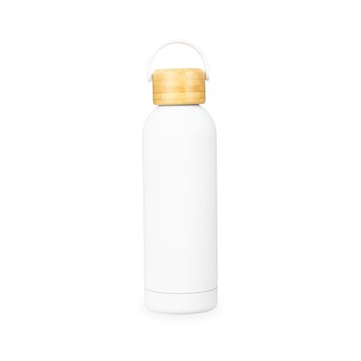 Garrafa Personalizada Inox 500Ml - Branco SPX-19104-BCO