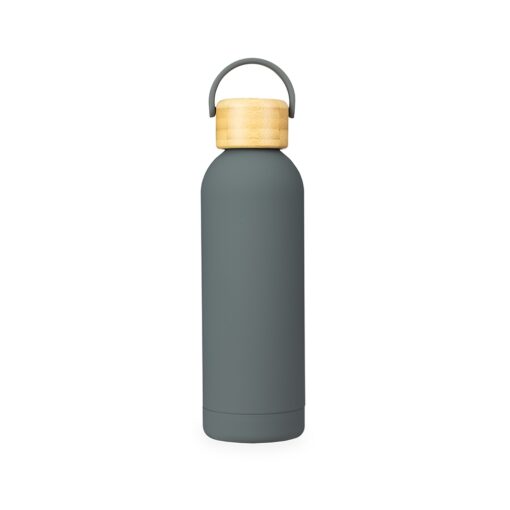 Garrafa Personalizada Inox 500Ml - Cinza SPX-19104-CIN
