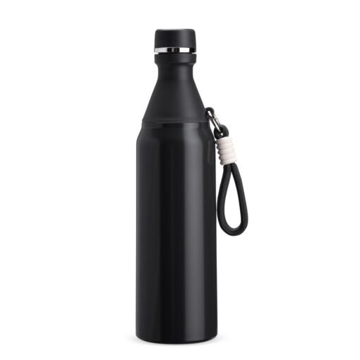 Garrafa Personalizada Térmica 500Ml na cor preto