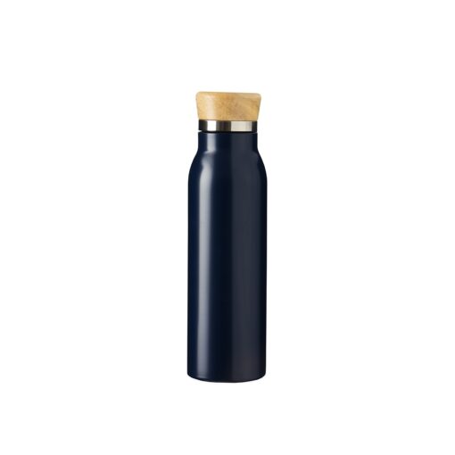 Garrafa Promocional Térmica 600Ml na cor azul