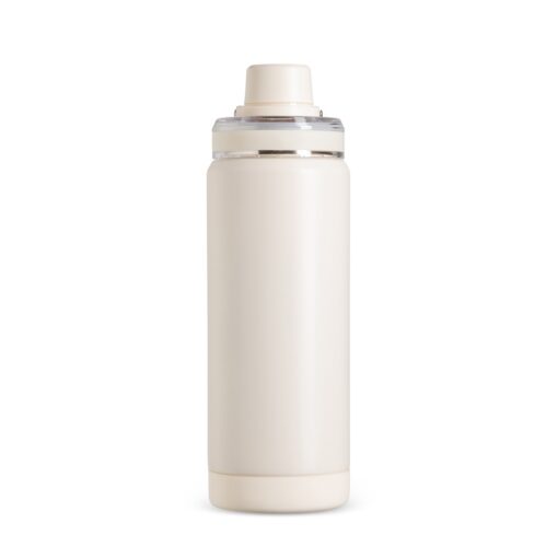 Garrafa Personalizada Térmica 600Ml na cor branco