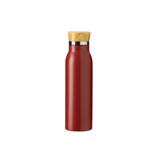Garrafa Personalizada Para Empresas Térmica 600Ml na cor vermelho