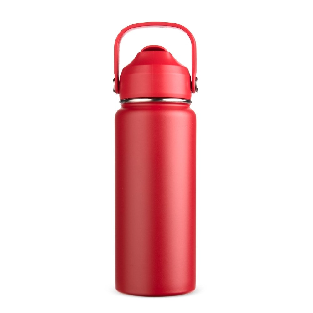 Garrafa Personalizada Inox 600Ml - Vermelho SPX-09257-VM