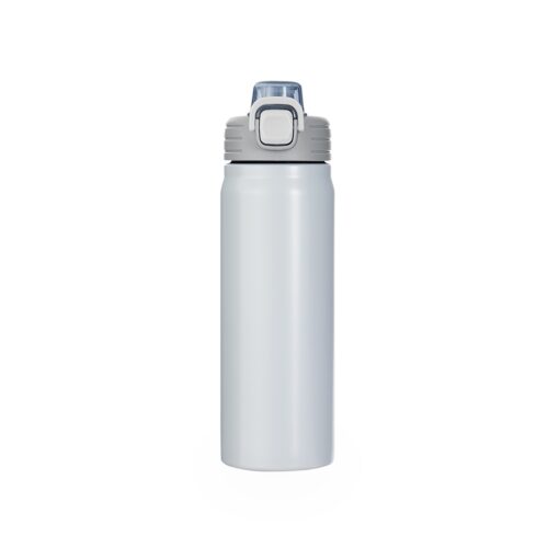 Garrafa Personalizada Inox 680Ml - Cinza | Brindes Brasil