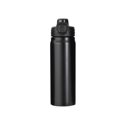 Garrafa Personalizada Inox 680Ml - Preto | Brindes Brasil