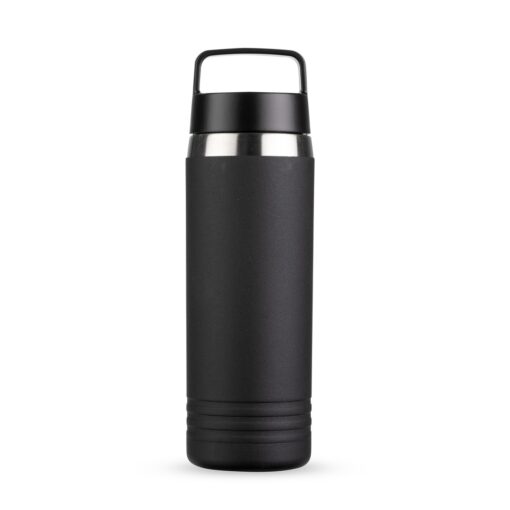 Garrafa Personalizada Térmica 700Ml na cor preto