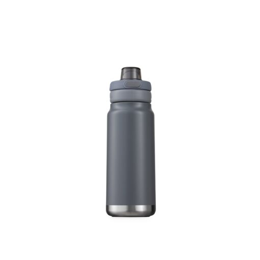 Garrafa Para Brindes Térmica 750Ml na cor cinza