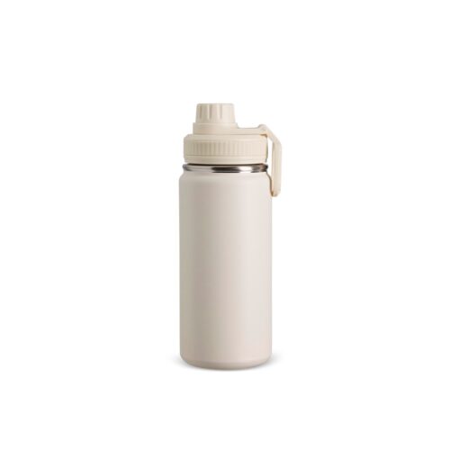 Garrafa Personalizada Inox 550Ml - Bege | Brindes Brasil