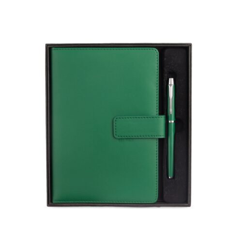 Kit Executivo Personalizado Metálica - Verde SPX-19143-VD