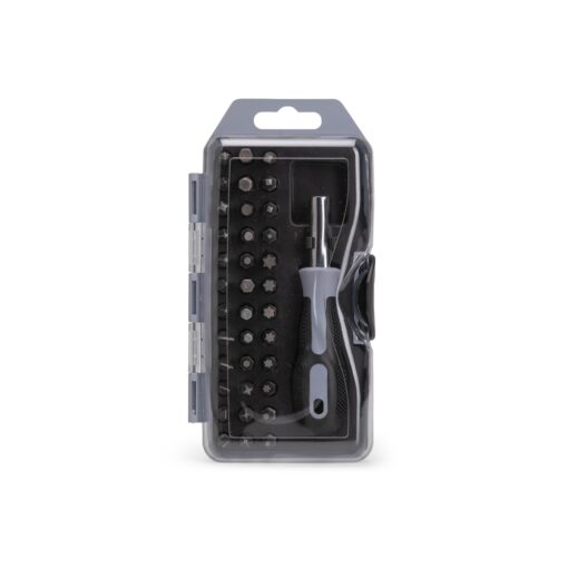 Kit Ferramentas Personalizado Plástico - Cinza SPX-19107-CIN