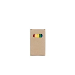 KIT GIZ DE CERA 6 CORES SPX-15423-COL NA COR COLORIDO