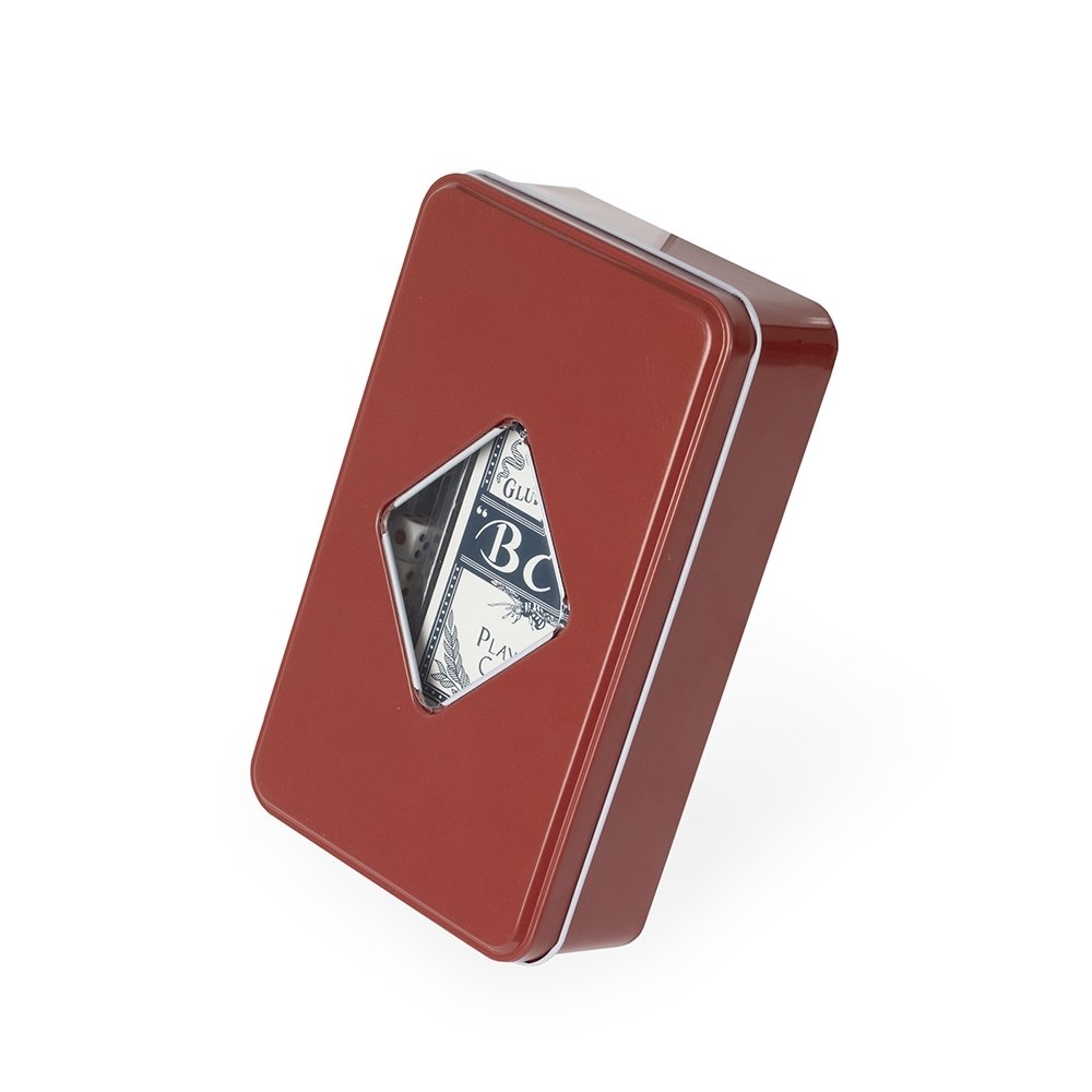 Kit Poker Personalizado Plástica - Vermelho | Brindes Brasil