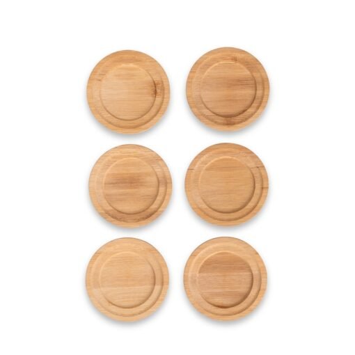 Kit Porta-Copos Personalizado Bambu - Bambu | Brindes Brasil