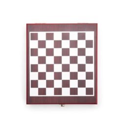 KIT VINHO XADREZ 4 PEÇAS SPX-19125-VIN NA COR VERMELHO