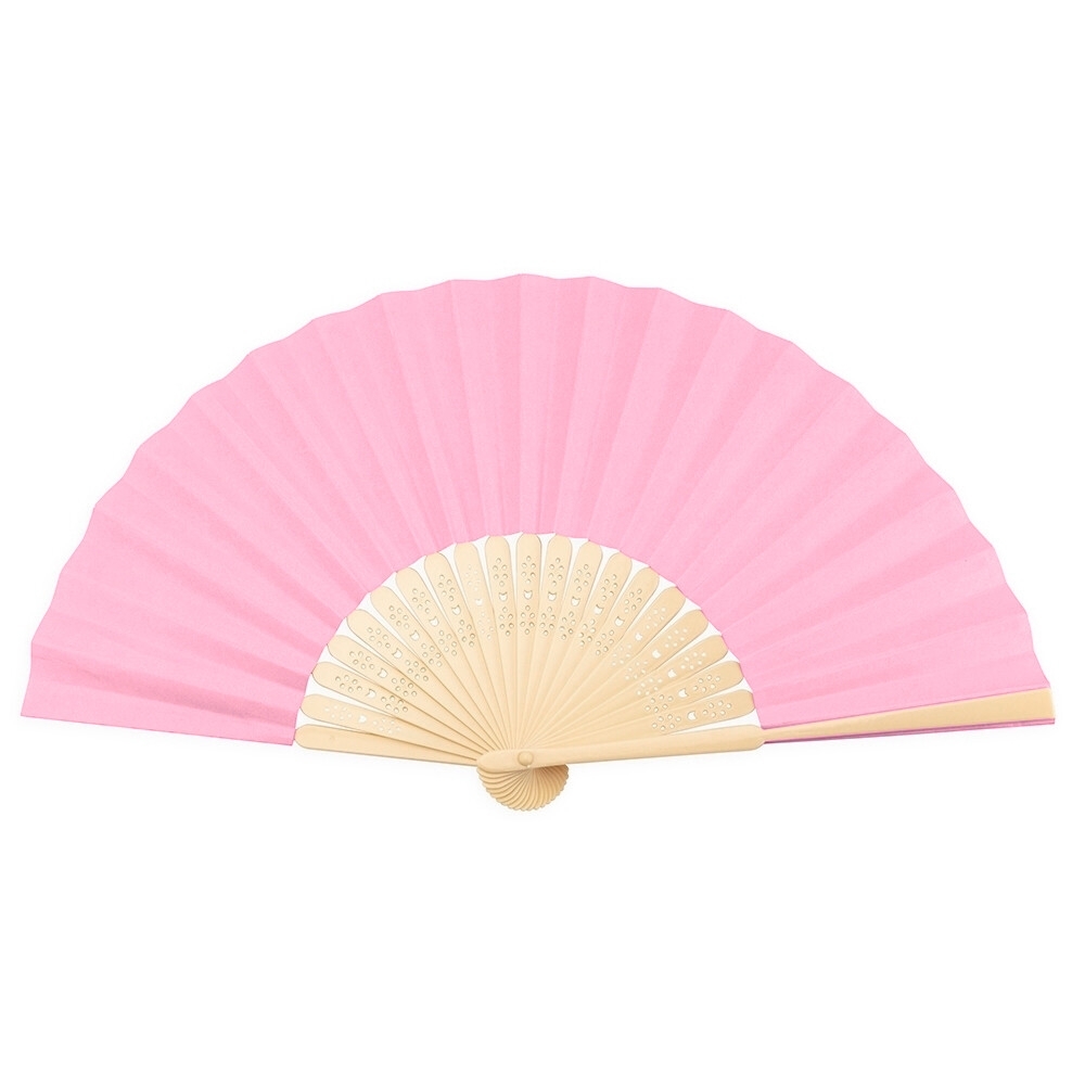 Leque Personalizado Plástico - Rosa SPX-06016B-RS1