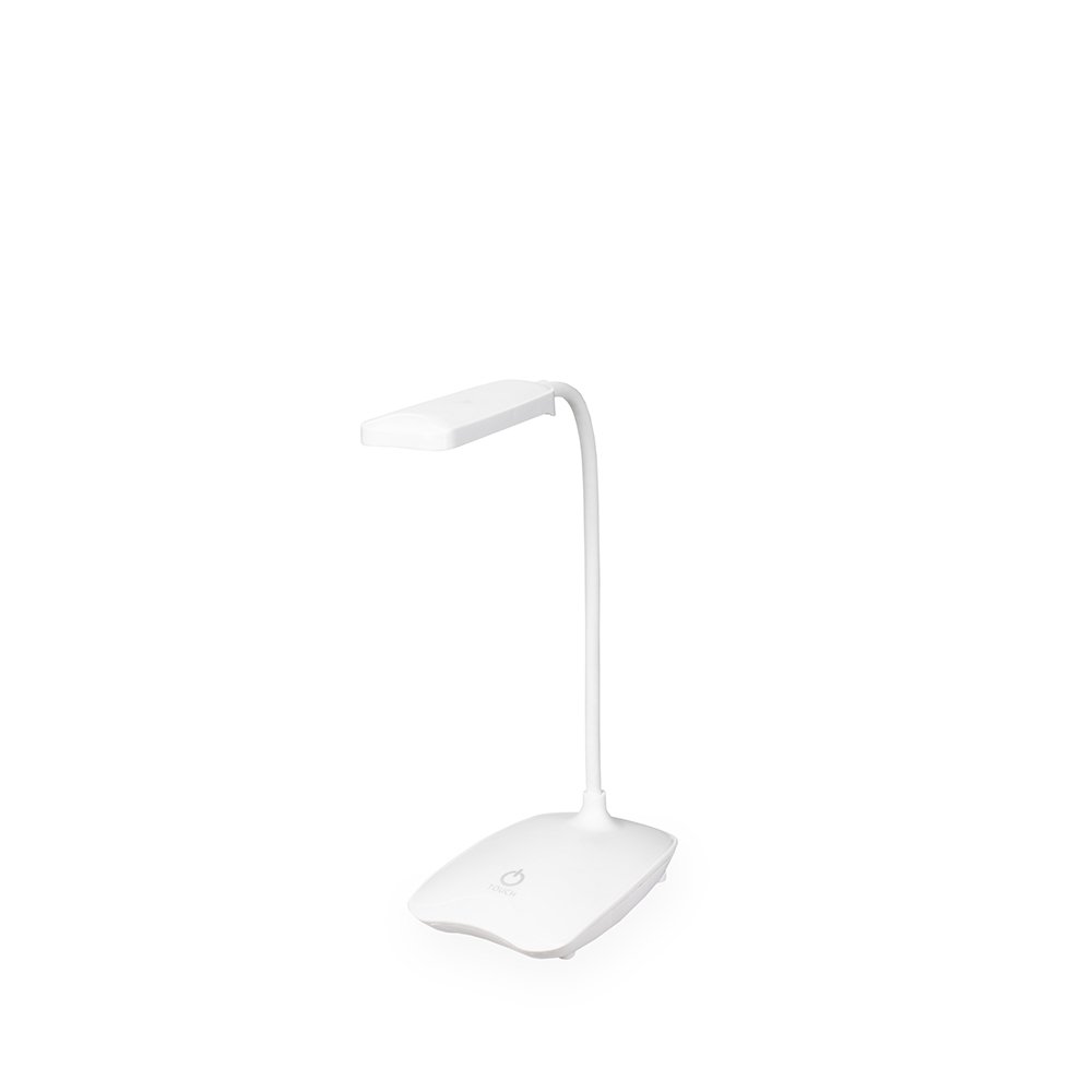 LUMINÁRIA DE MESA RECARREGÁVEL COM 16 LEDS SPX-19083-BCO NA COR BRANCO