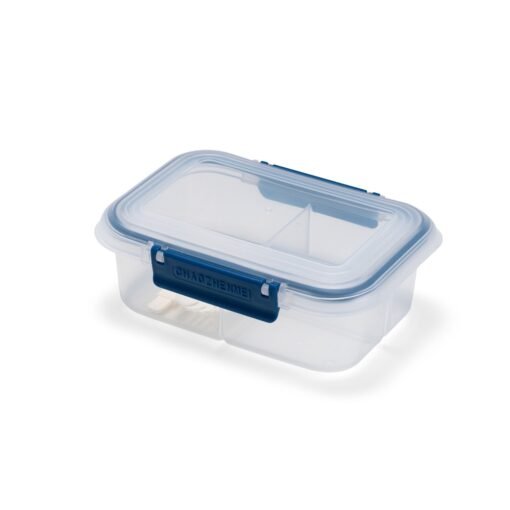 Marmita Personalizada Plástico 650Ml - Transparente/Azul