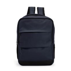 MOCHILA COURO SINTÉTICO 20L SPX-15386-AZU/PRE NA COR AZUL