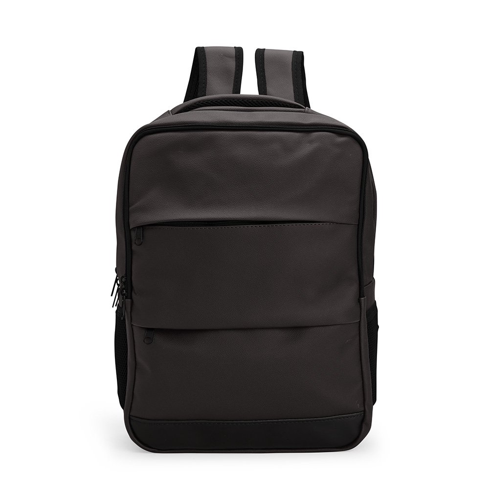 MOCHILA COURO SINTÉTICO 20L SPX-15386-MAR NA COR MARROM