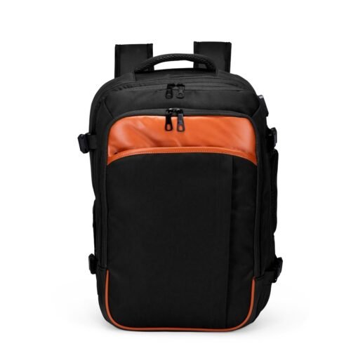 MOCHILA EXPANSÍVEL NYLON 29L SPX-09297-PRE/MAR NA COR PRETO