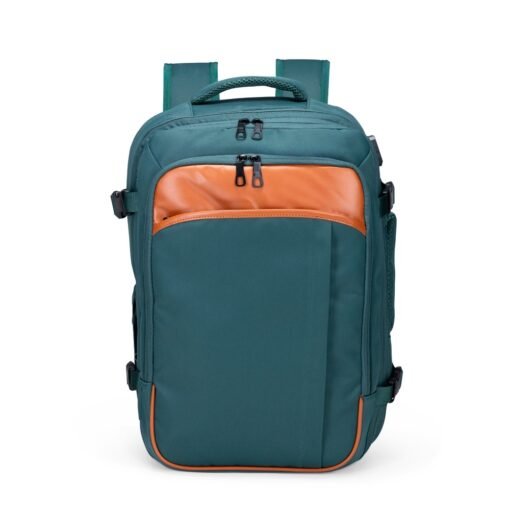 MOCHILA EXPANSÍVEL NYLON 29L SPX-09297-VD/MAR NA COR VERDE