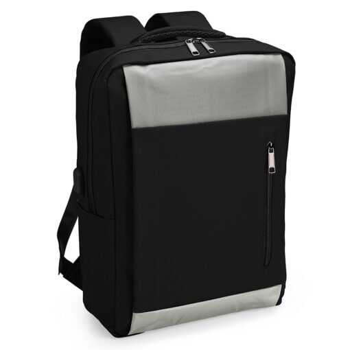 MOCHILA PU IMPERMEÁVEL ANTIFURTO 22L SPX-08156-PRE/CIN NA COR PRETO