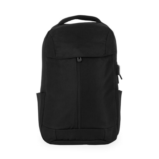 MOCHILA POLIÉSTER 20L SPX-09163-PRE NA COR PRETO