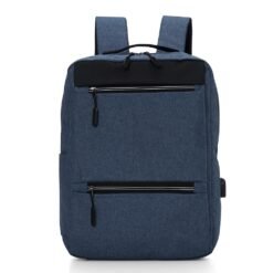 MOCHILA DE NYLON USB 20L SPX-01326-AZE NA COR AZUL