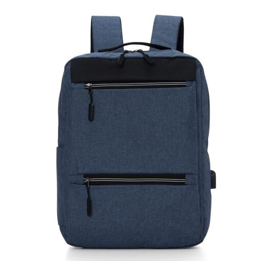 MOCHILA DE NYLON USB 20L SPX-01326-AZE NA COR AZUL