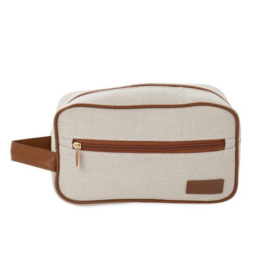 Nécessaire Personalizada Couro Sintético - Marrom SPX-19074-BEG/MAR