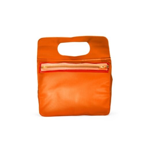 NÉCESSAIRE PVC SPX-15433-LAR NA COR LARANJA