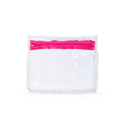Nécessaire Personalizada - Transparente/Rosa