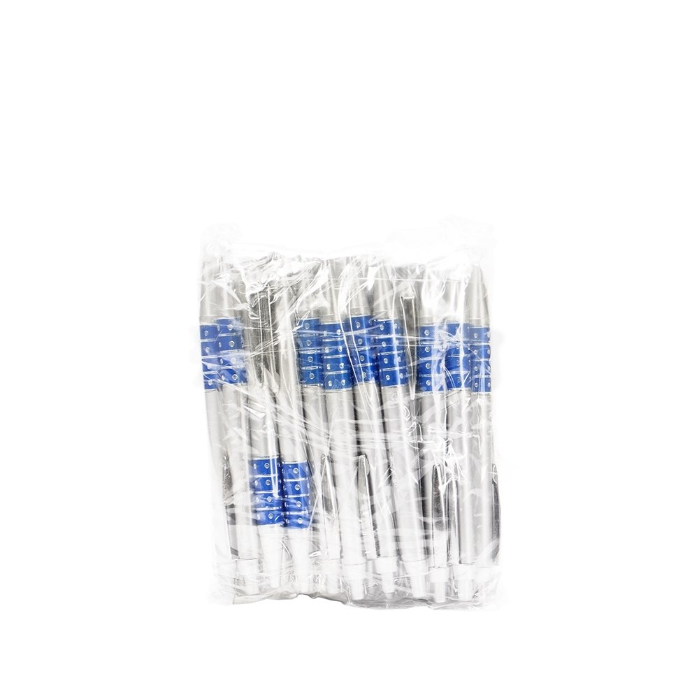 PACOTE CANETA PLÁSTICA COM 50PÇS SPX-P@01844-PRA/AZU NA COR AZUL