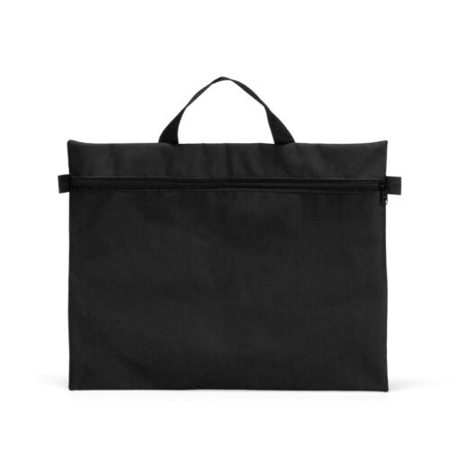 Pasta Personalizada Convenção Poliéster na cor preto