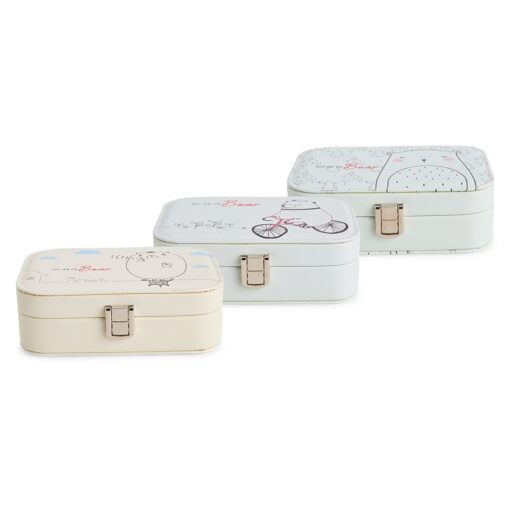 Porta-Joias Personalizado Couro Sintético - Branco SPX-P$1256-MIS