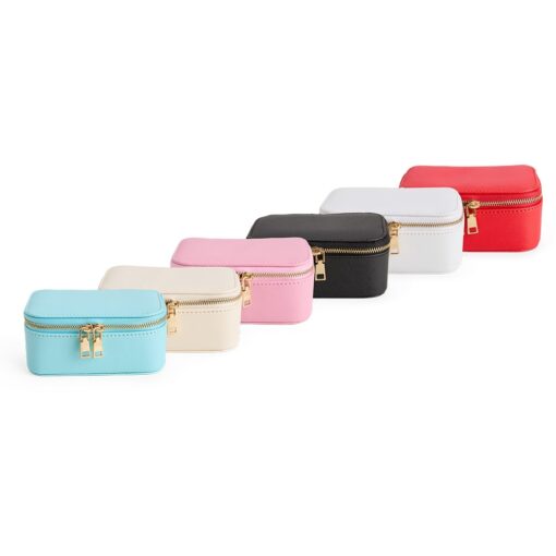 Porta-Joias Personalizado Couro Sintético - Branco SPX-P$CX1245-MIS